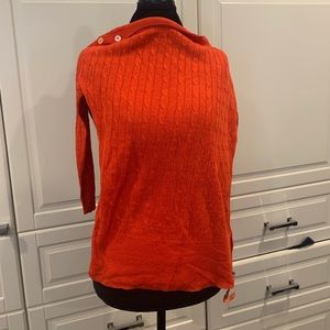 J Crew Silk Boatneck Sweater